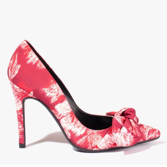 COPY - TED BAKER Of London RYAMA Glitch Bow Heels sz 38/8 - Picture 11 of 12
